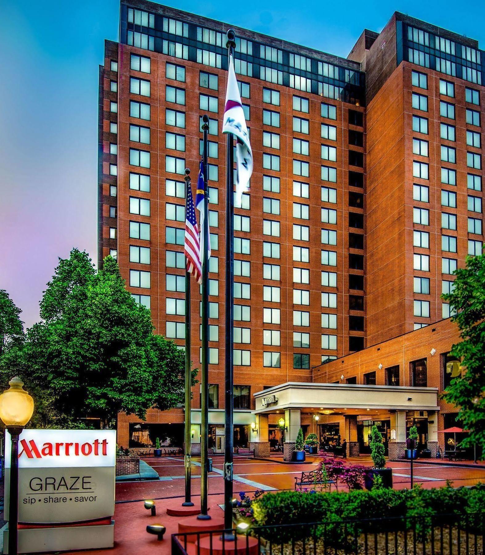 วินส์ตัน-ซาเลม แมริออท Hotel วินสตัน-ซาเลม ภายนอก รูปภาพ